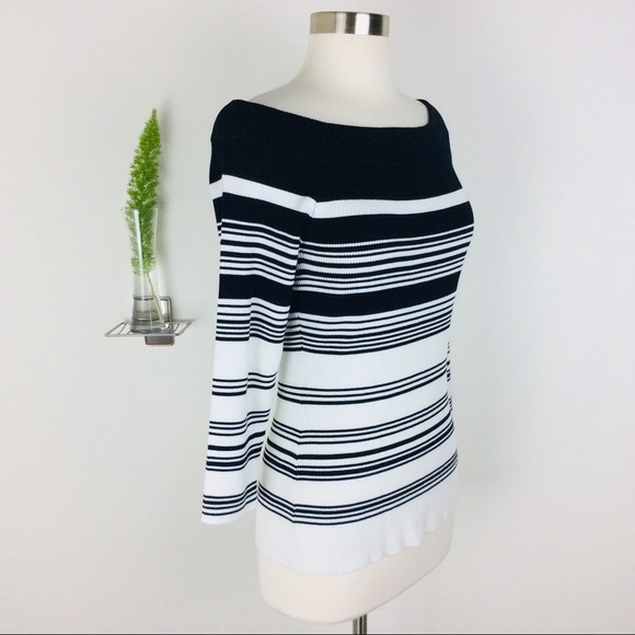 White House Black Market Tops - NWT WHBM Beautiful Woven Off Shoulder Top Size: M